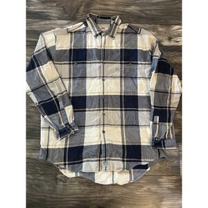 Vintage Levis Shirt Button Up Mens‎ L Long Sleeve Buttons Pockets Western 515